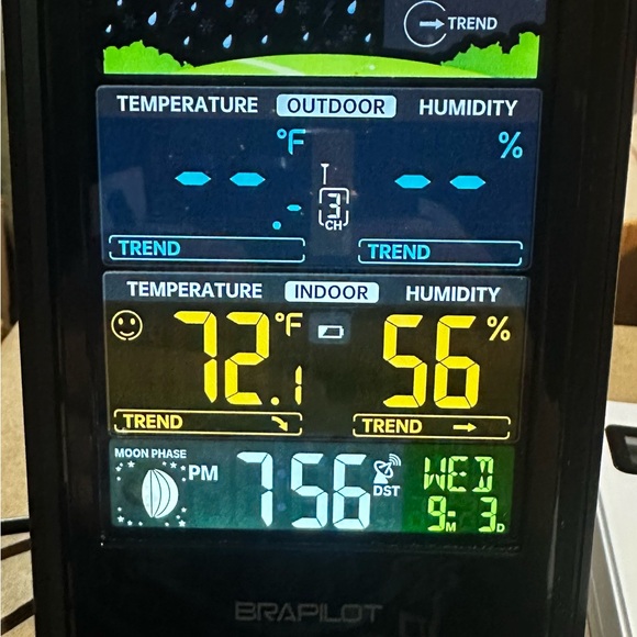 Braplot Weather Station with Remote Sensor - Picture 2 of 6